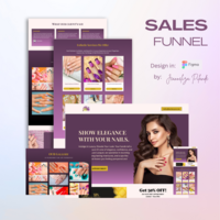 Nail Salon Sales Funnel