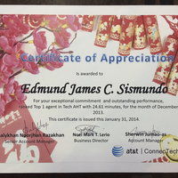 Top 1 Agent in Average Handling Time (AHT) — AT&T ConnecTech