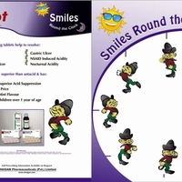 Two Fold Brochure for a Medicine Company