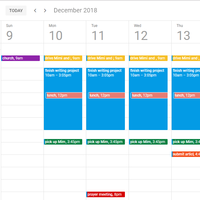 Calendar Management