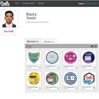 Credly Learning Badges