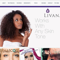 Livana Skin Care Website