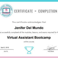 Virtual Assistant Certificate