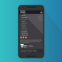 Custom Design & Wordpress Development For Secondary School
