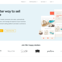 Website https://try.commentsold.com/