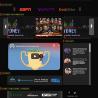 matcherino.com (2nd proposed UI)