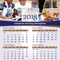Calenda sign for university 