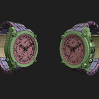 3D Sportswatch Keyshot Renders
