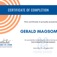 General VA Certification