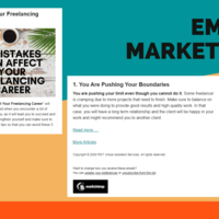 Email Marketing(Mailchimp