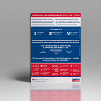 SMU Center on Research & Evaluation Informational Flyer