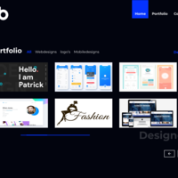 Webdesign for my new personal website