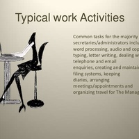 Typical work Activity