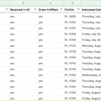 Order Tracking
