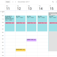 Calendar Management