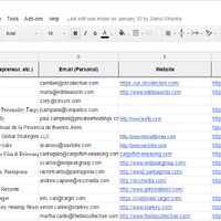 Data Entry/ Excel spreadsheet