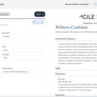 Resume Editor