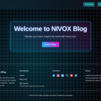 NIVOX-Personal-Blog-Platform