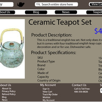 Adobe Photoshop Example Website