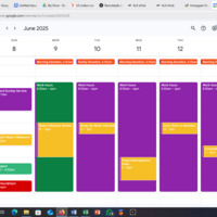 Calender scheduling/manageme