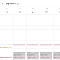 Calendar management