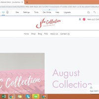 Building website via Wix