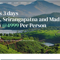 Website Design for tourist agency