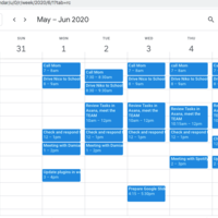 Calendar Management