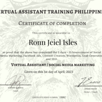 V Assistant / Social Media Marketing