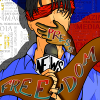 Press Freedom Illustration
