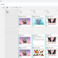 Social Media Schedule via Hootsuite - AJM virtual services