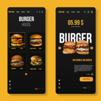Fast Food App Interface