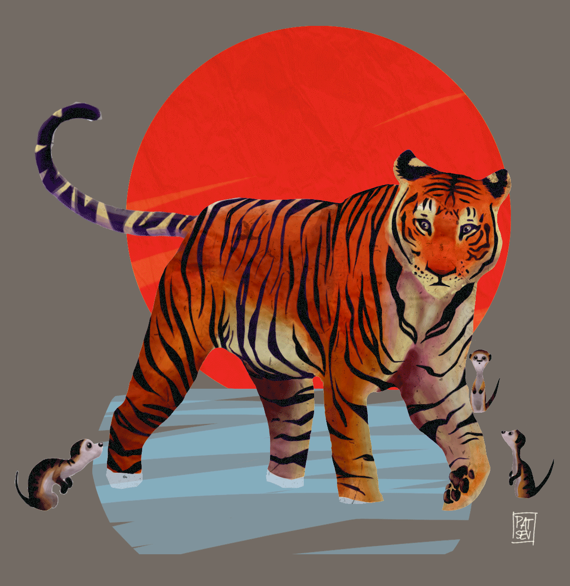 Illustration and animated GIF