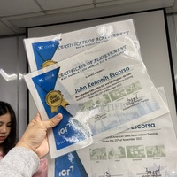 Certficates and Awards Best in Product Presentati)
