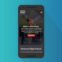 Custom Design & Wordpress Development For Secondary School