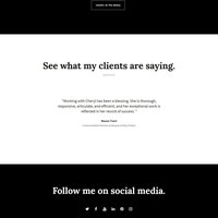 cherylshuman.com  -  WordPress