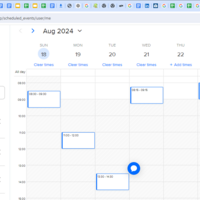 Appointment Scheduling on Calendly