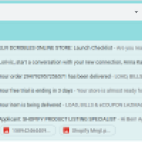 Email Management output