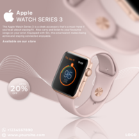 Social Media Design - Apple Watch