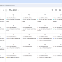 Calendar Management 