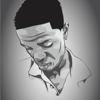 Melusi Mncube Vector Illustration