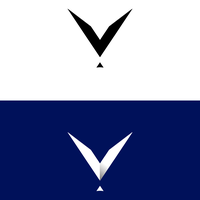V logo