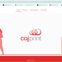 Website Company Profile cajprint
