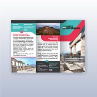 Flyer For Tourism 