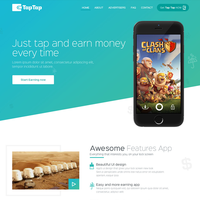 Tap Tap (Landing Page)