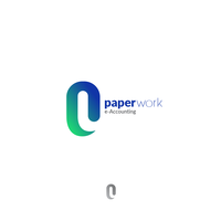 "paperwork" logo design