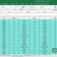 Data entry involving numerical and categorical data)