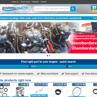 Marineparts.fi full site redesign