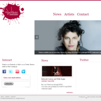 Artist Website in Dotnet.