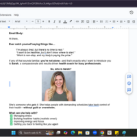sample cold email